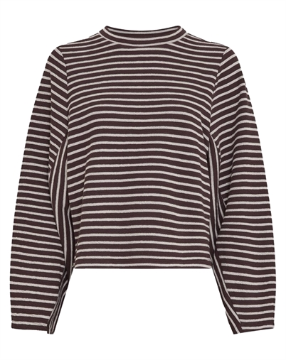 MSCH Copenhagen - MSCHSofia Sweatshirt - Molé/lOatmeal